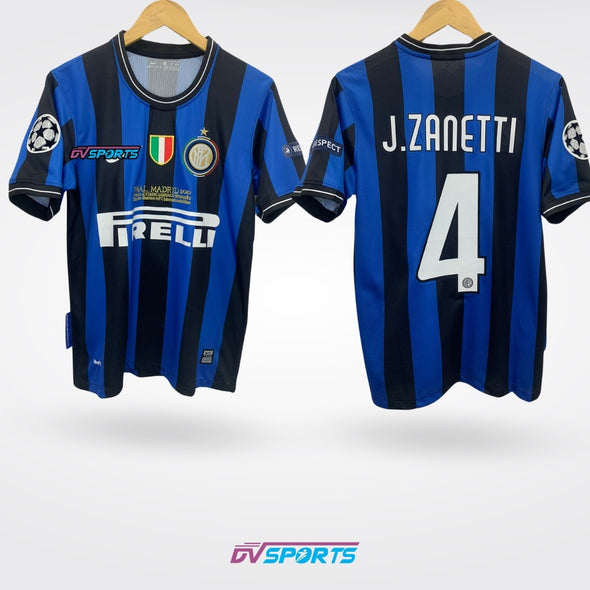 Inter Milán Retro 09/10 Casa -  J. Zanetti #4