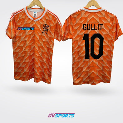 Holanda Retro 1988 Casa - Gullit #10