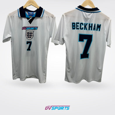 Inglaterra Retro 95/97 Casa - Backham #7