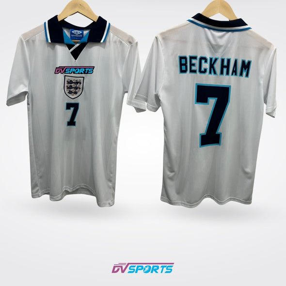 Inglaterra Retro 95/97 Casa - Backham #7