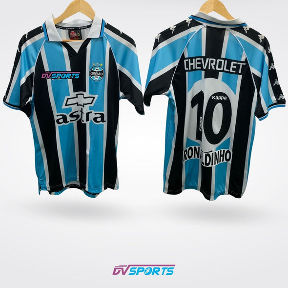 Gremio Retro 00/01 Casa - Ronaldinho #10