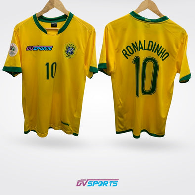 Brasil Retro 2006 Casa - Ronaldinho #10