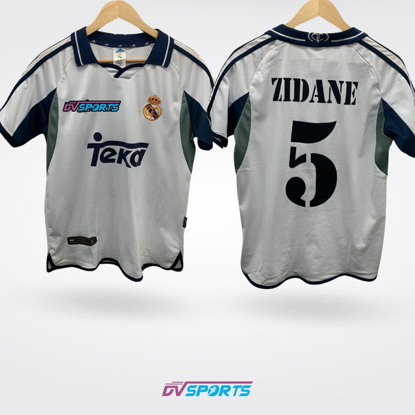 Real Madrid CF Retro 00/01 Casa - Zidane #10