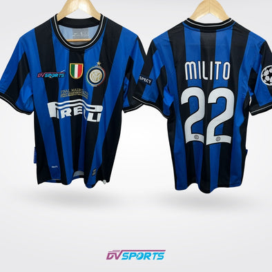 Inter Milán Retro 09/10 Casa -  Milito #22