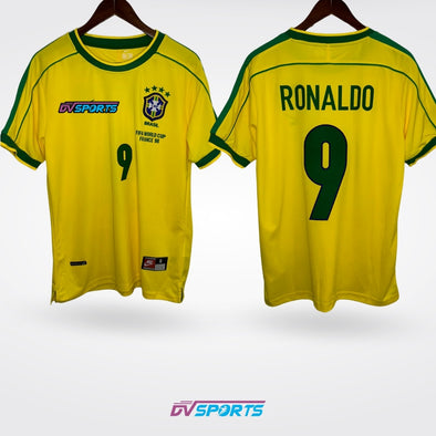 Brasil Retro 1998 Casa - Ronaldo #9