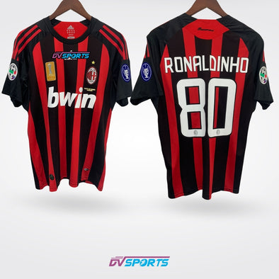 AC Milan Retro 08/09 Casa - Ronaldinho #80