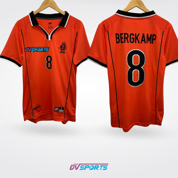 Holanda Retro 1998 Casa - Bergkamp #8