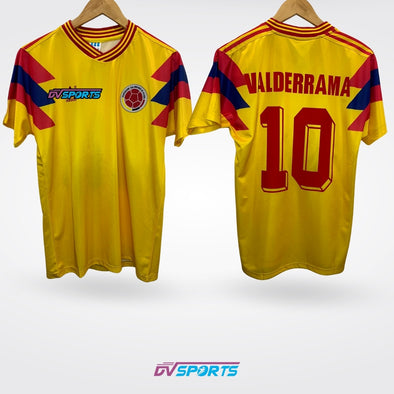 Colombia Retro 1990 Casa - Valderrama #10